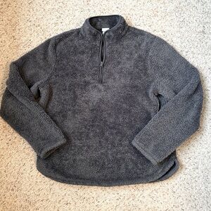 H&M Quarter Zip Fleece Jacket